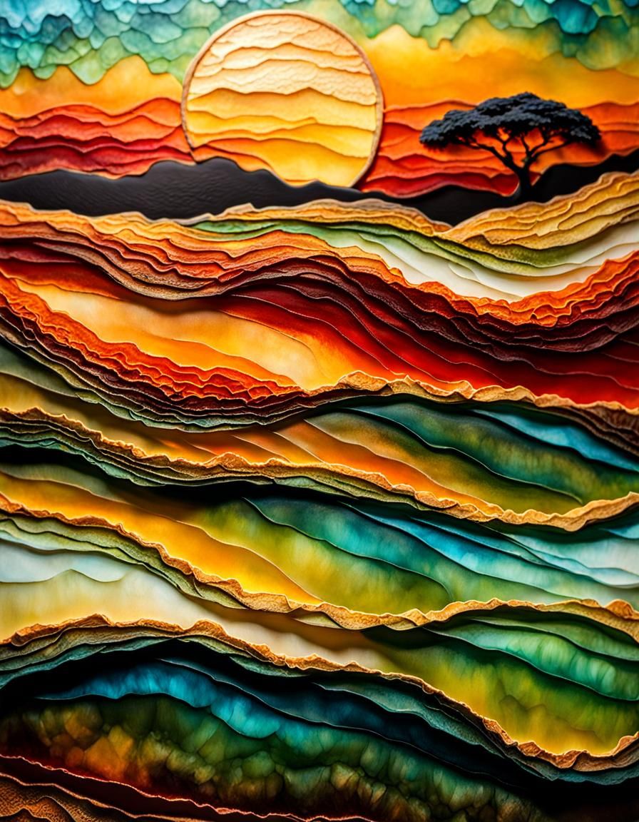 Texture Play Africa   by @TeacherMawer