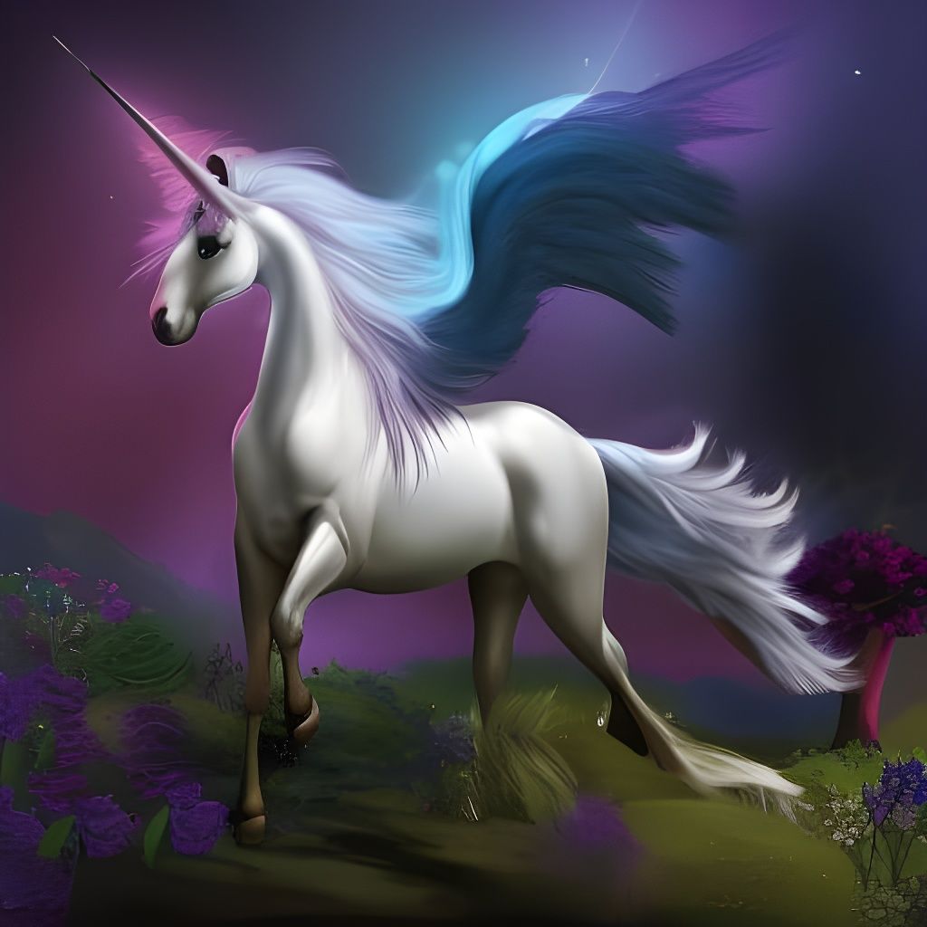 The Mighty Pegacorn - AI Generated Artwork - NightCafe Creator