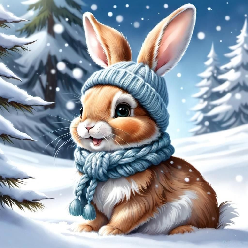 A bunny mug shot. - AI Generated Artwork - NightCafe Creator