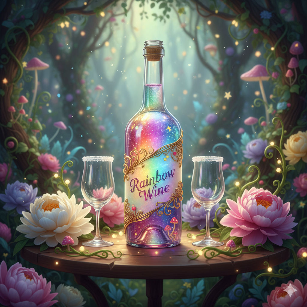 Magical Food - Rainbow Wine I