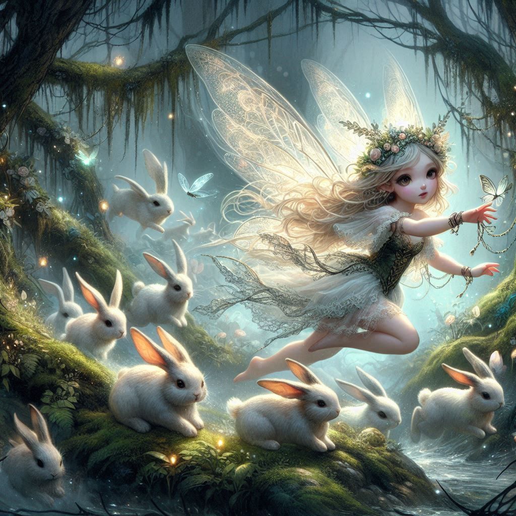 Fairy and Bunny Rabbits 2