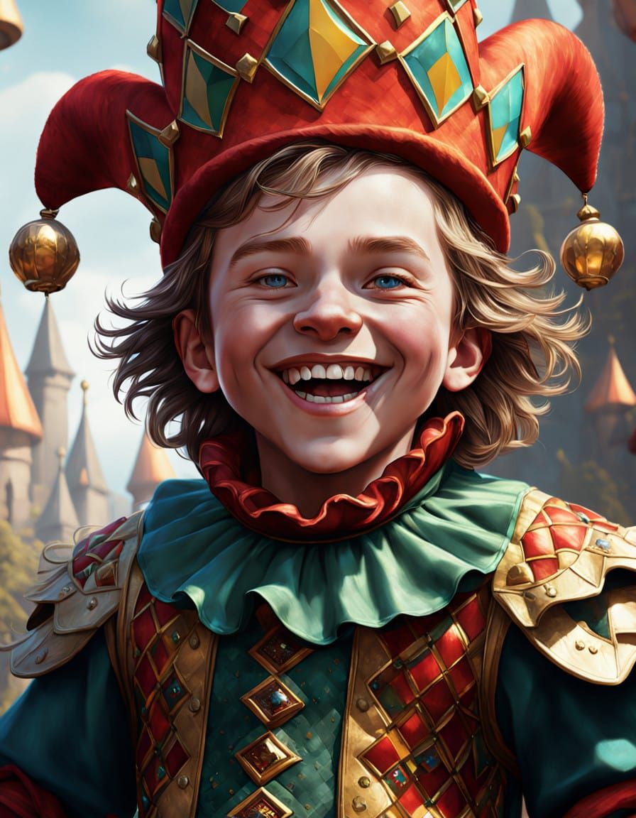 The Little Jester  by @Mister