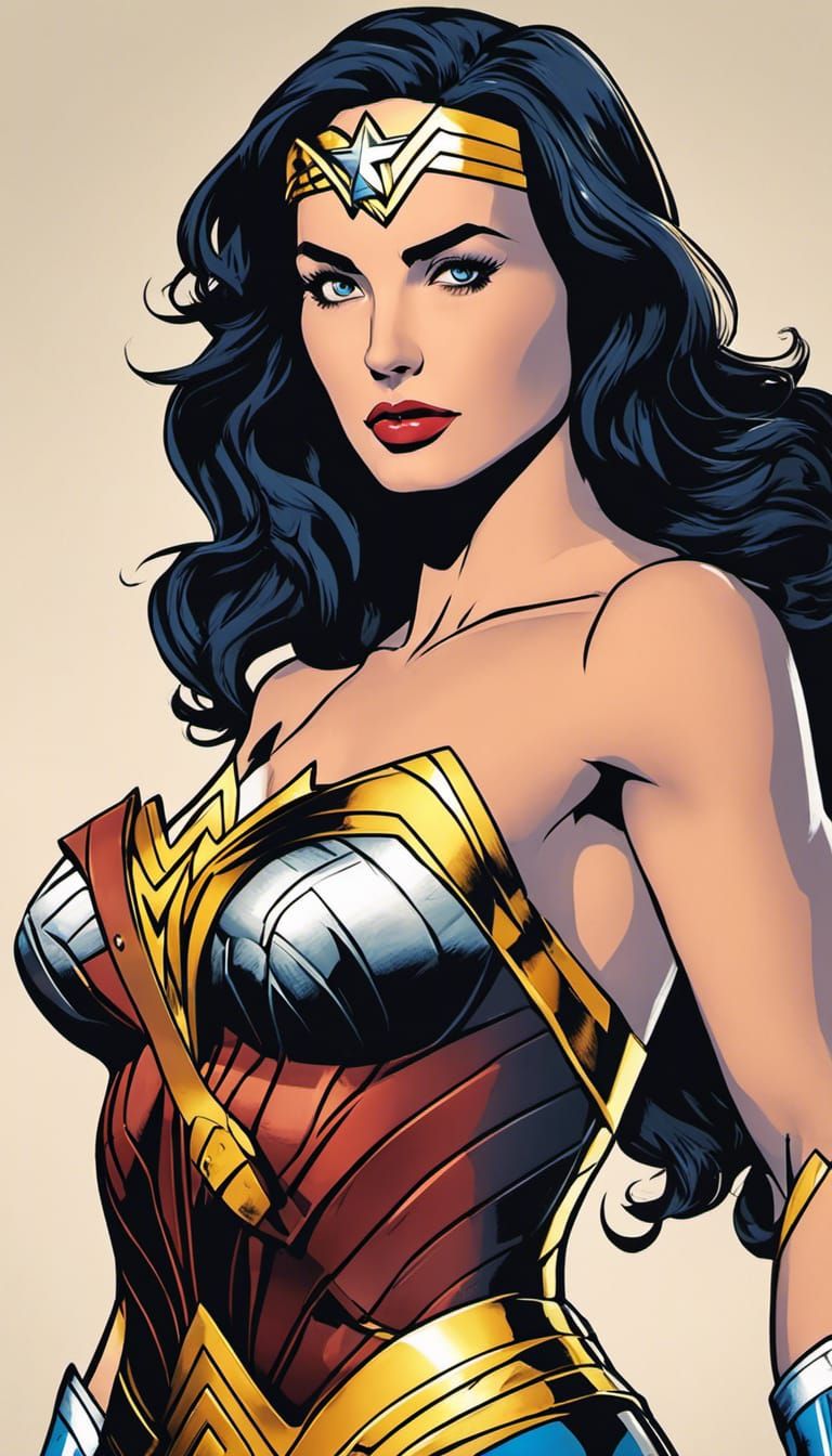 My favorite: Wonder Woman - AI Generated Artwork - NightCafe Creator