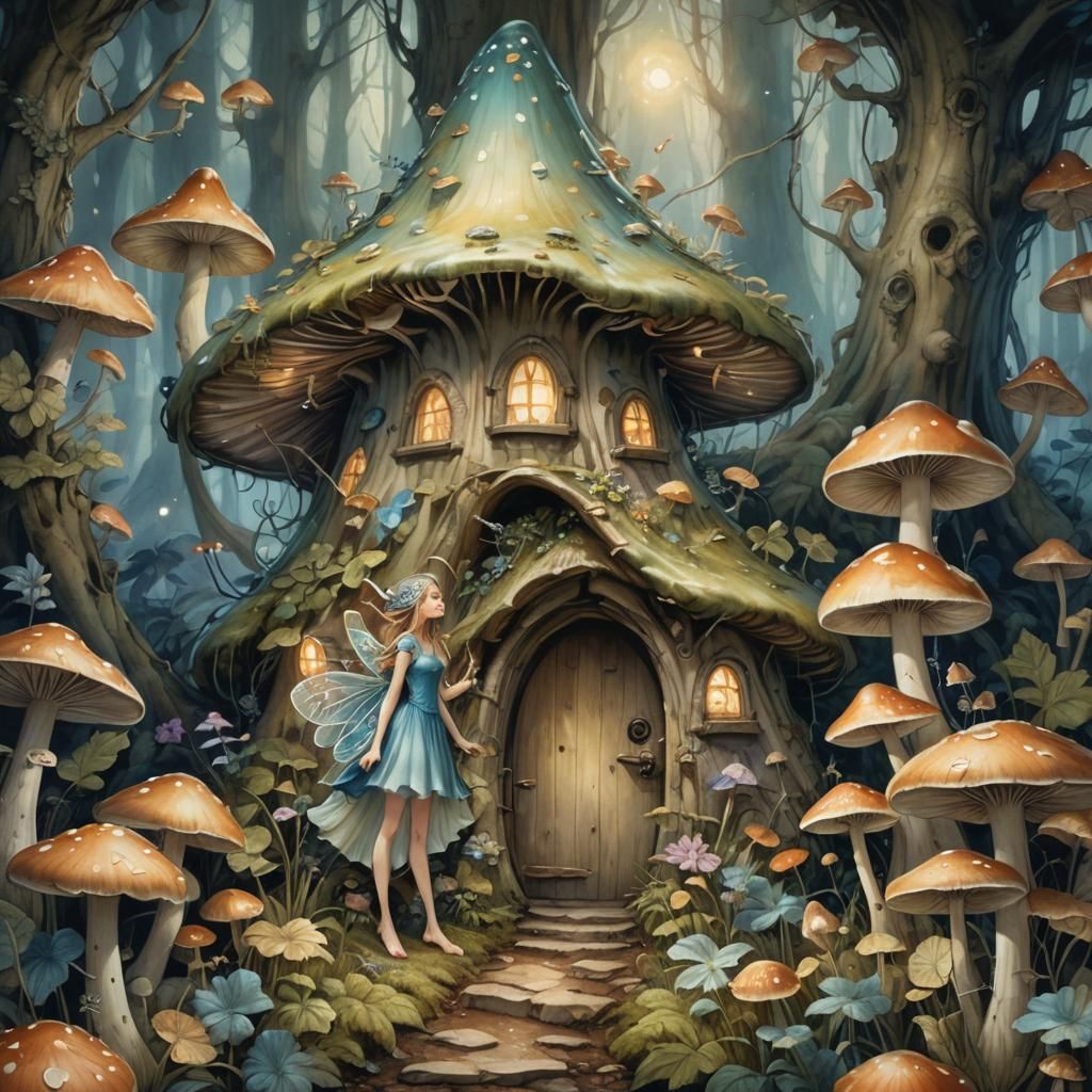 Fairy Mushroom house