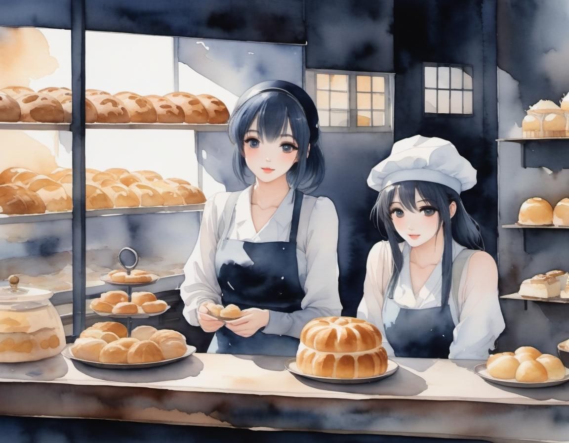 Moon in Jan Bakery. Your friendship means the world to me an...