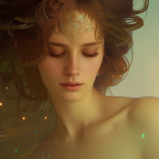 Ethereal Goddess - AI Generated Artwork - NightCafe Creator