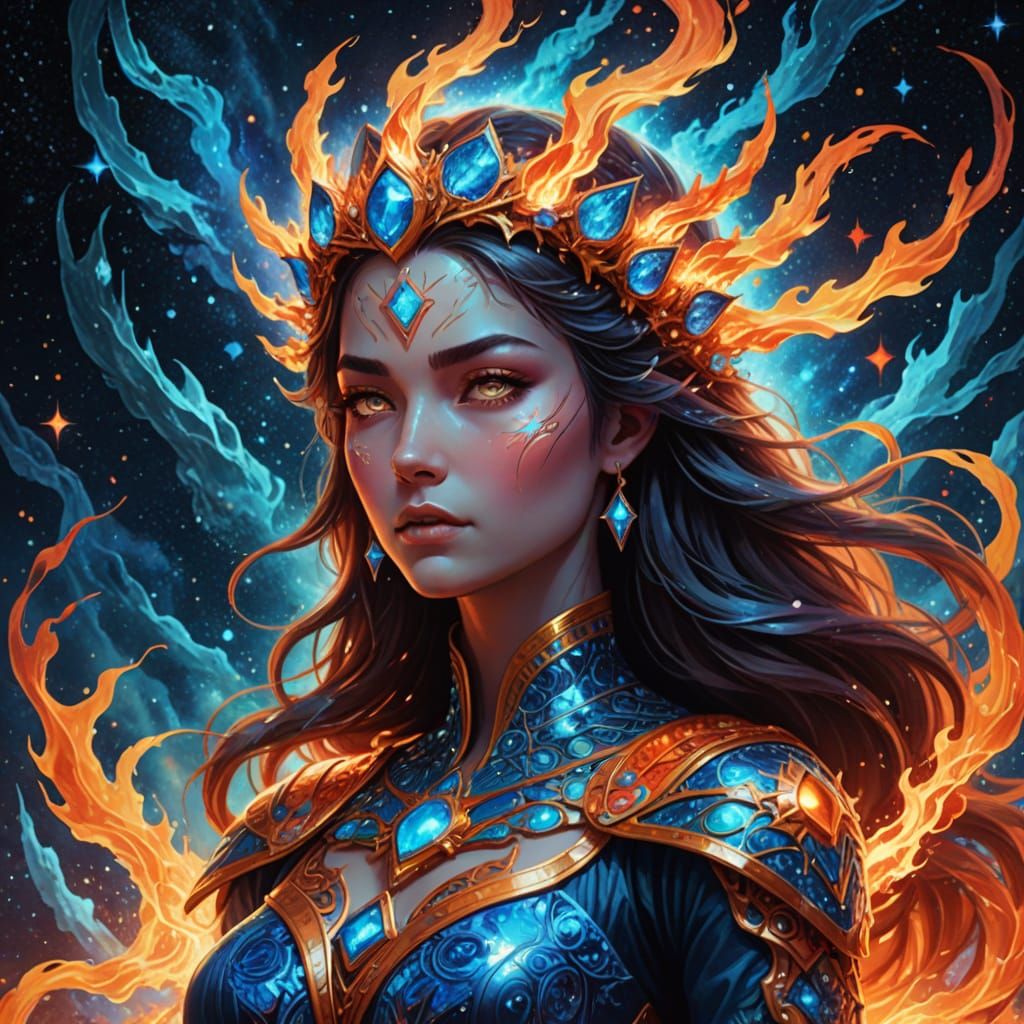 Goddess of ice and fire