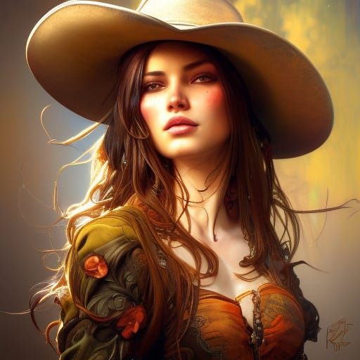 cowgirls - AI Generated Artwork - NightCafe Creator