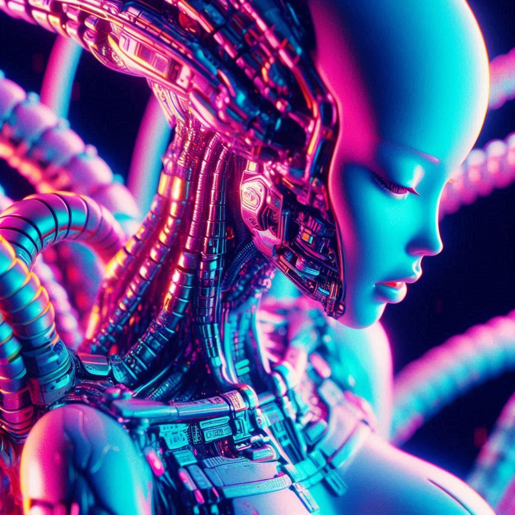 The machine is dreaming