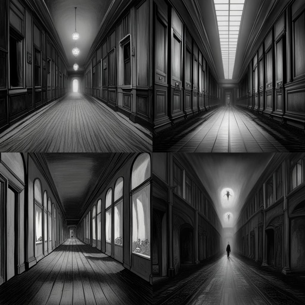 Never ending hallway