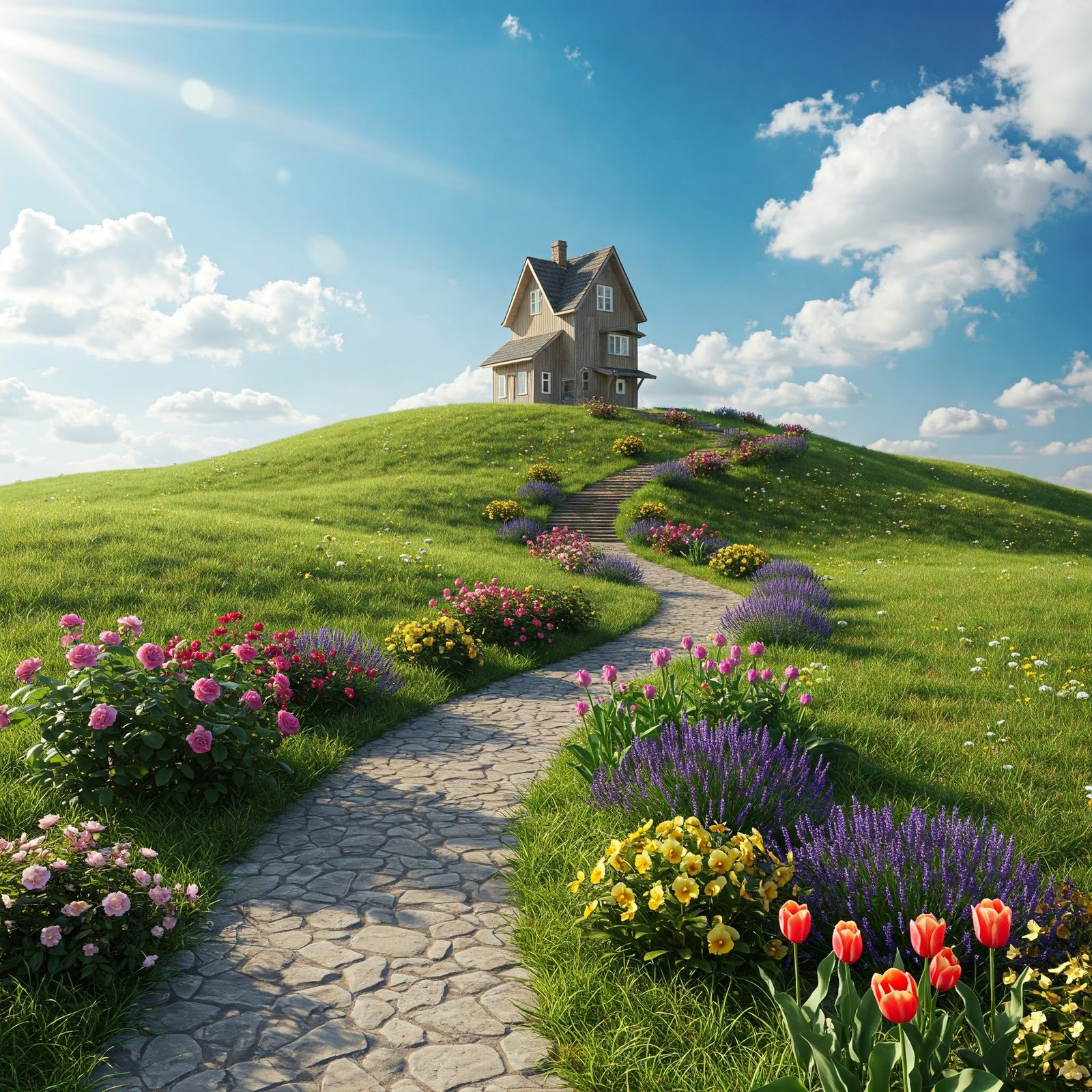 House on top of the world