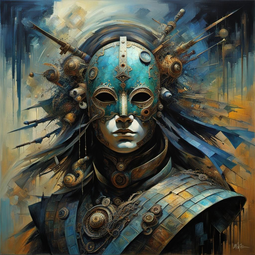 Masks, Art of Illusion   by @Gabriele A