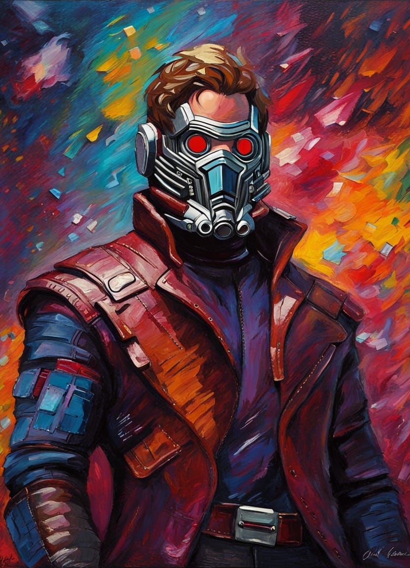 Star-Lord - Commission on Behance