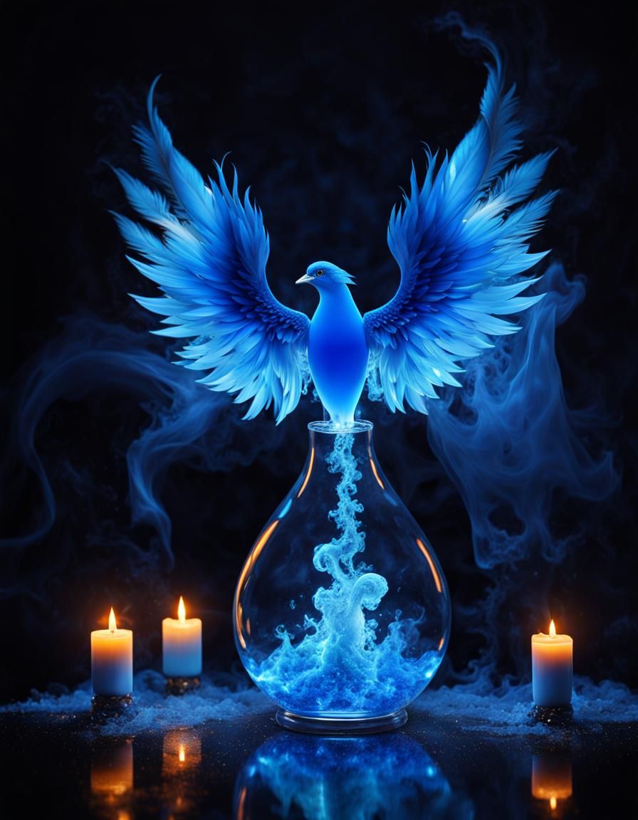 Genie phoenix in a bottle