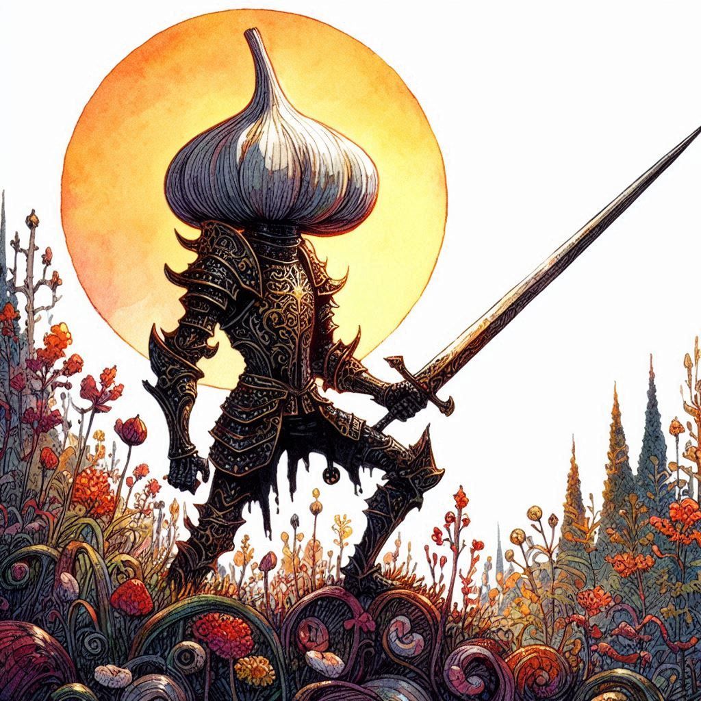 Garloc the Garlic Knight