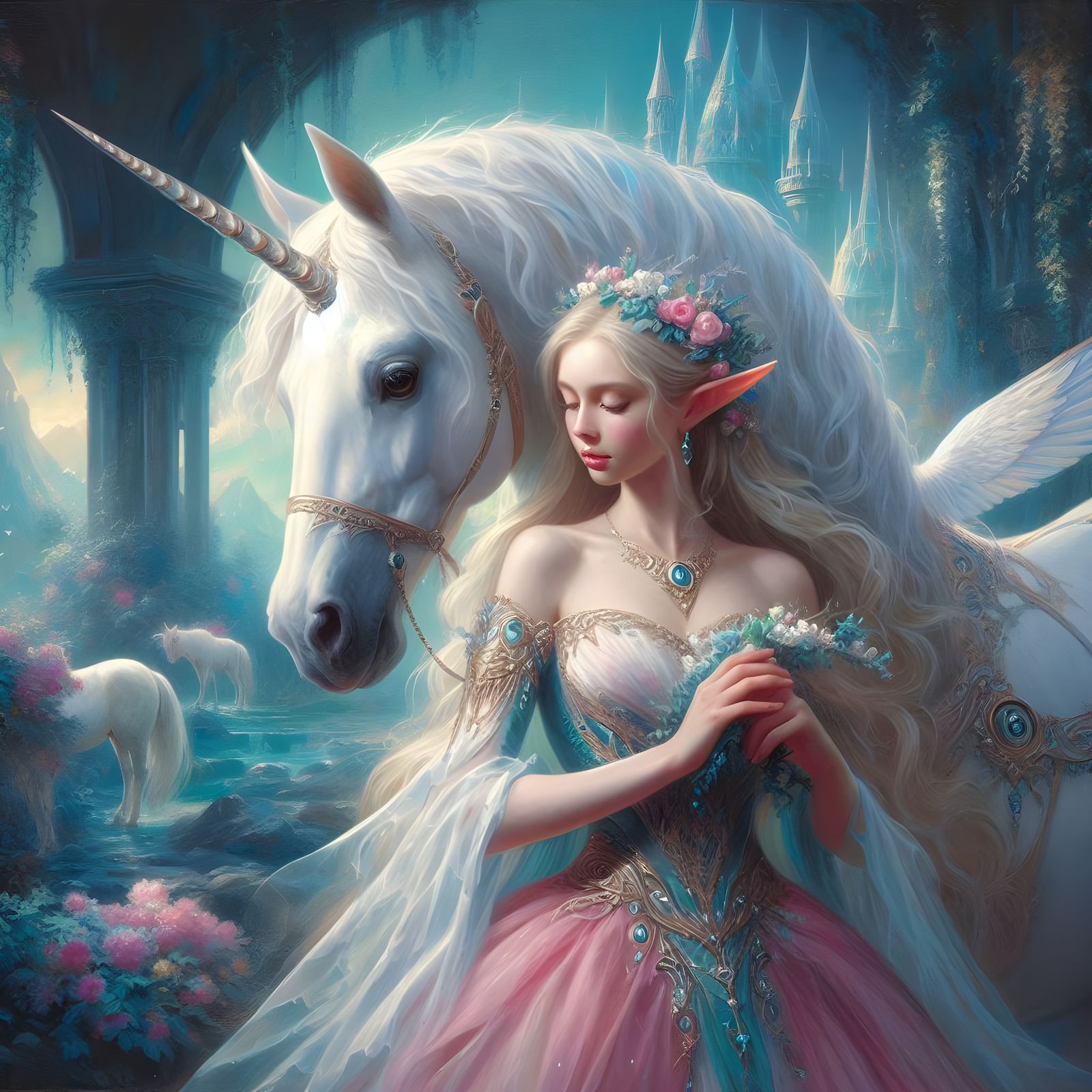 Elf And Unicorn #8
