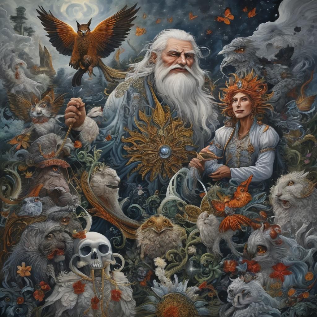 Painting by Therril