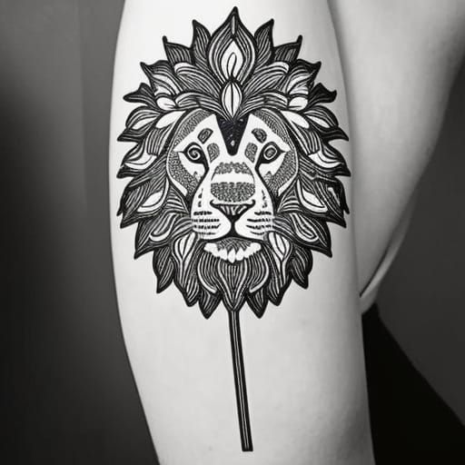 Tattoo uploaded by Claire Brazier  A cool little Lion Mandala piece today  on a great sitterthanx Sophie you sat excellent  Proudly  sponsored by tattoolandsupplies teamtattooland tattoolanduk tattoos  tattoo worldfamousinks 