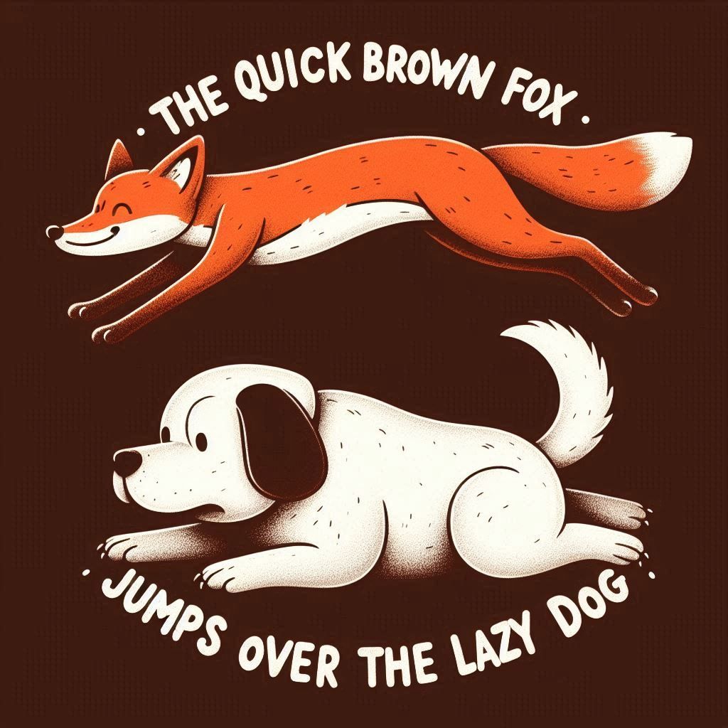We all know this Pangram