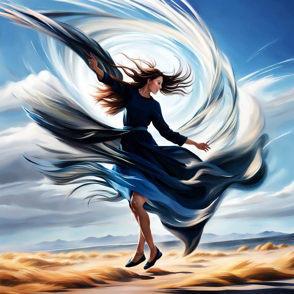 Spinning wind