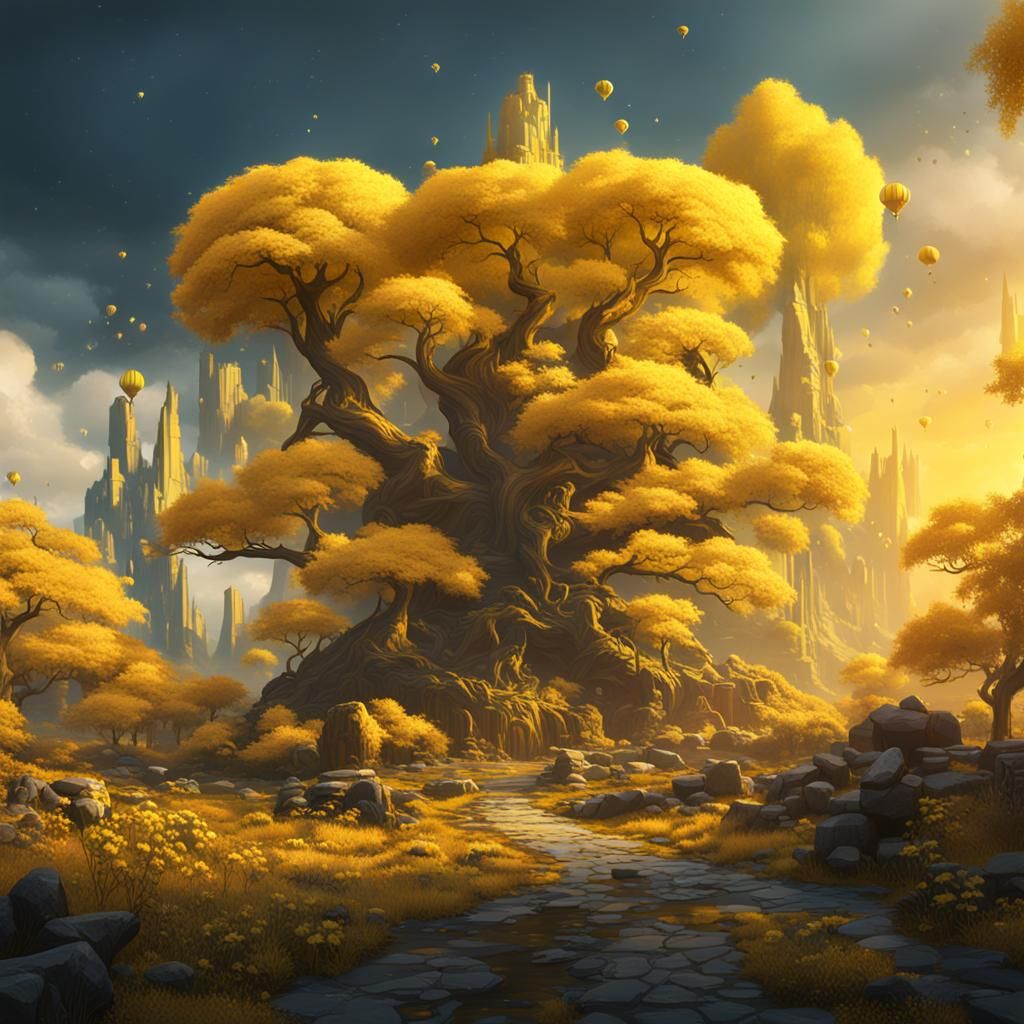 Everything yellow   by @Sheri