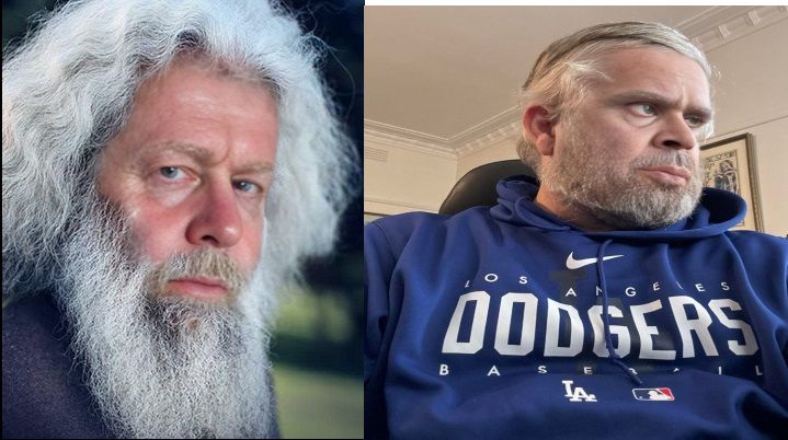 Andrew Taylor and Jack Charles