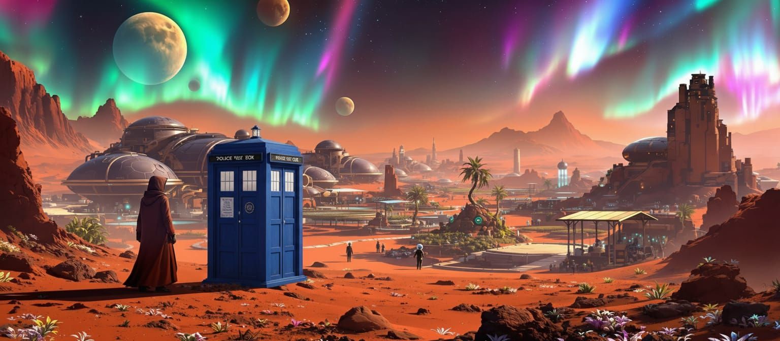 The Future on Mars  by @KrisB