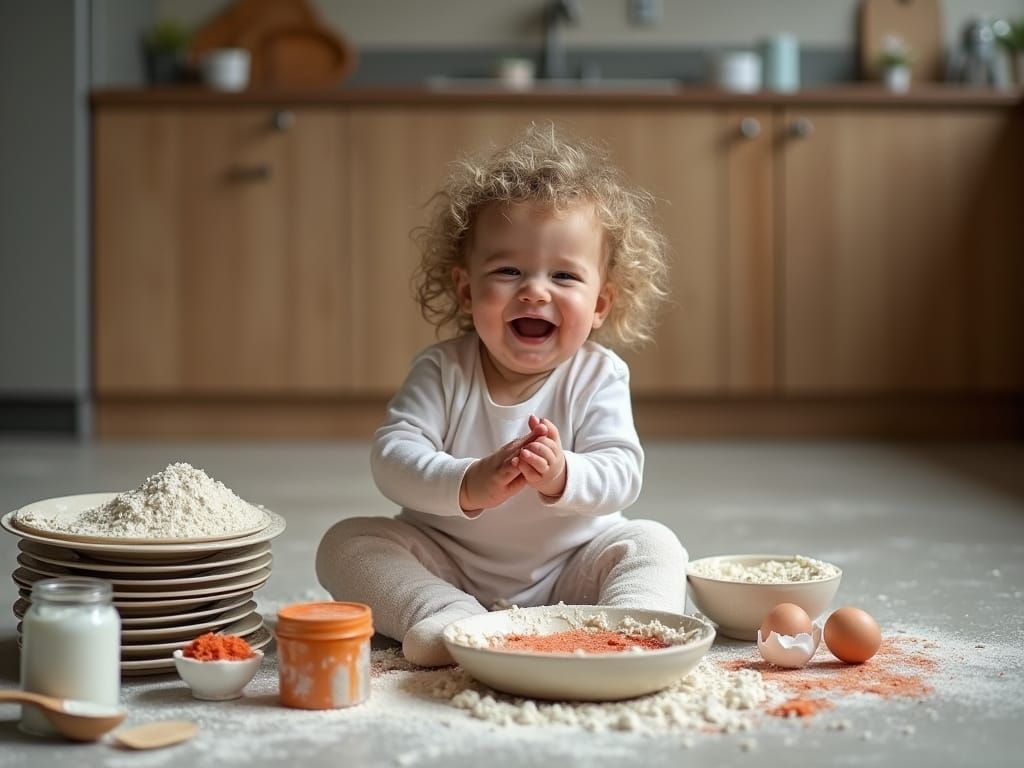 Let's Help Mama Cook!  by @Doublecrash