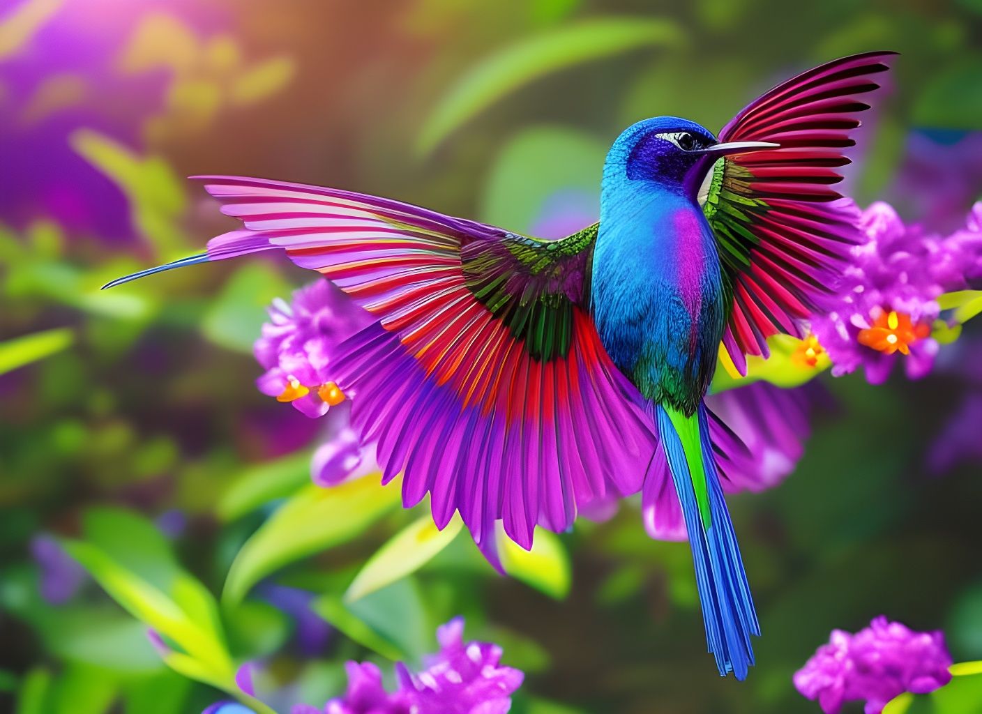 paradise bird  by @Kesh Kameer