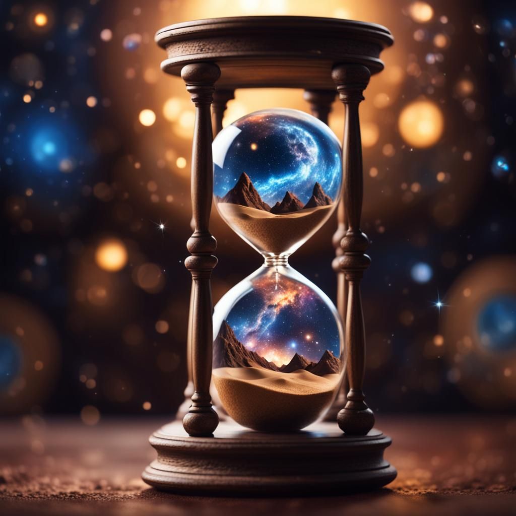 ancient hourglass  by @Opslilla
