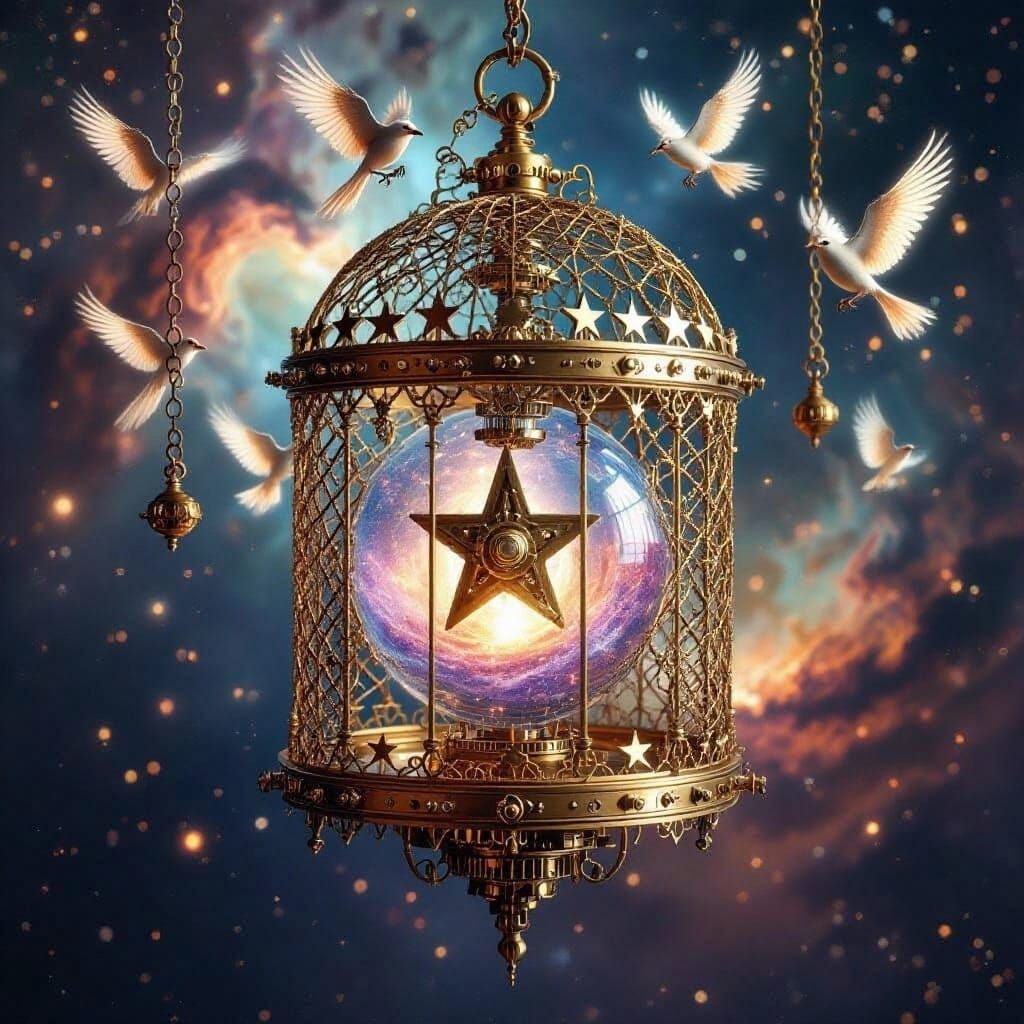 Cage of etherial bounty  by @Sandi