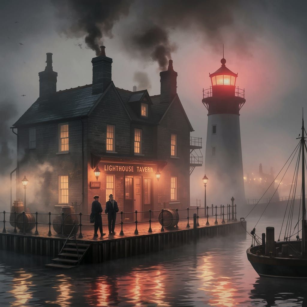 Dockside tavern   by @Mulgar the Merciful 