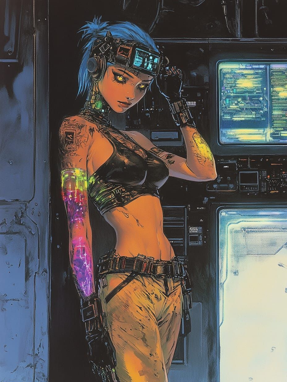 Image #2,678: Cyber Witch