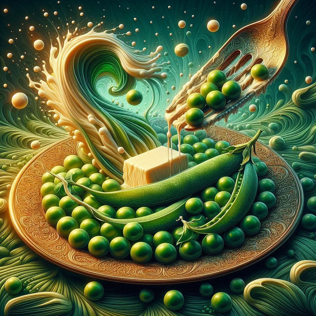 Peas  by @di1604