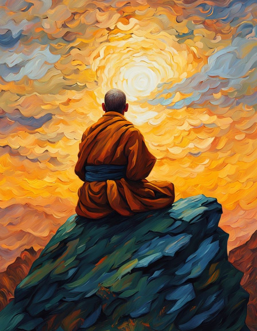 Stoic Monk   by @Rosien_HoH