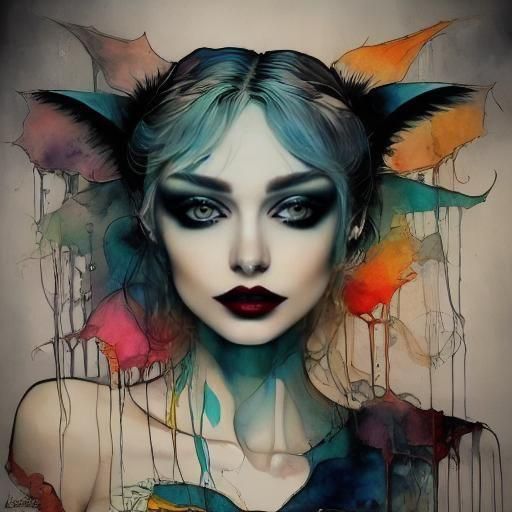 painted faces