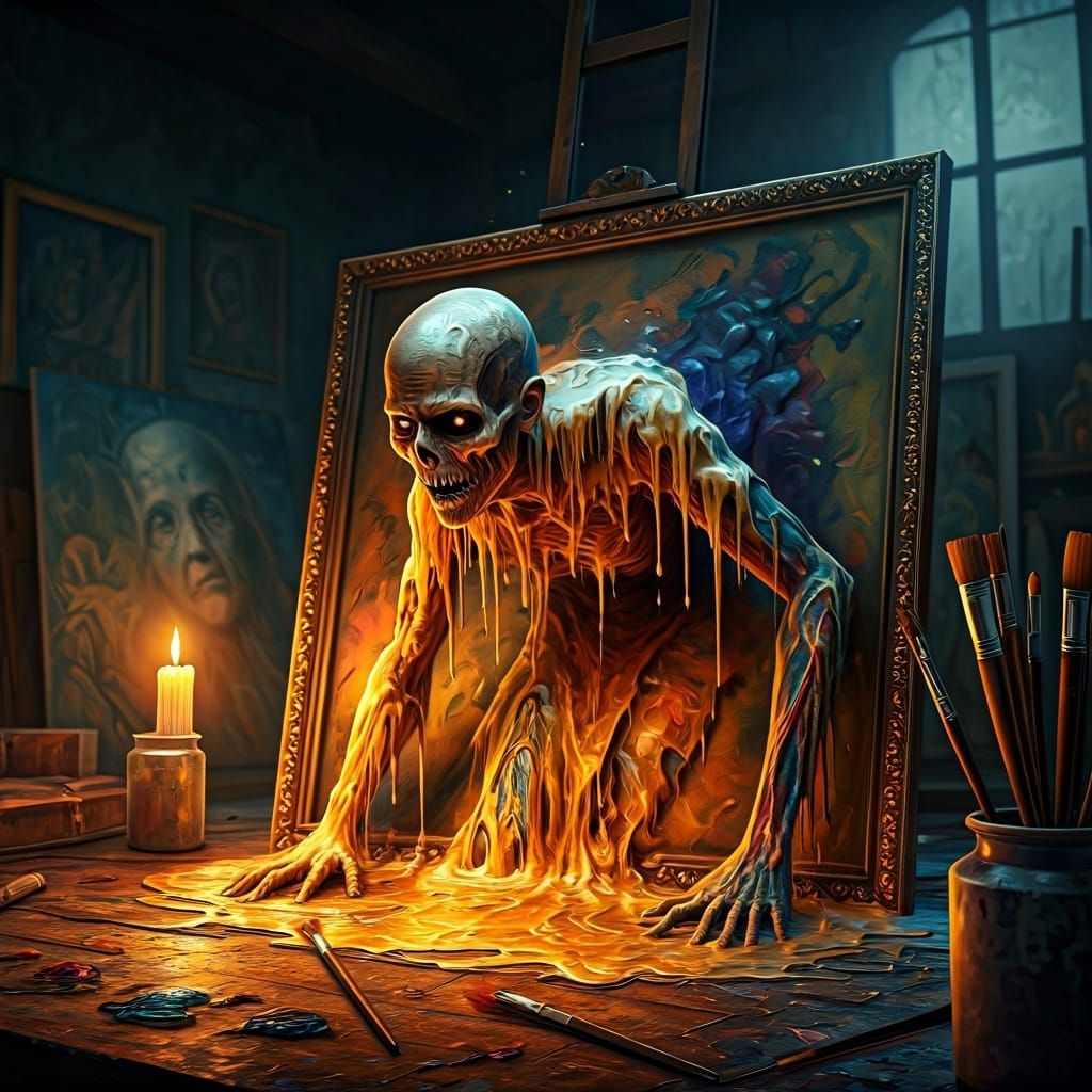 Melting body  by @AhriAnni