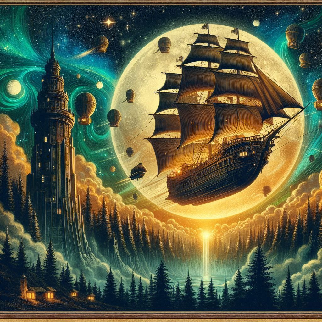 Wind Ships from "The Ill-Made Mute"