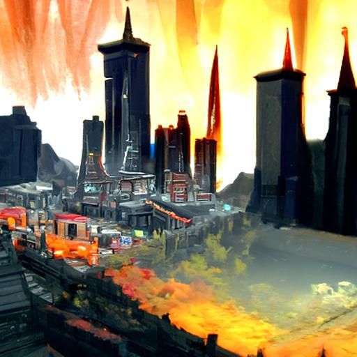 firepunk city
