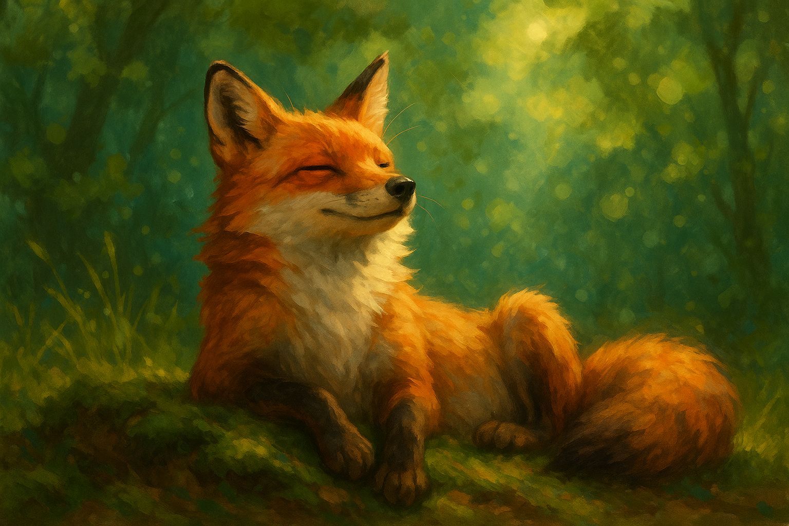 Relaxed Fox