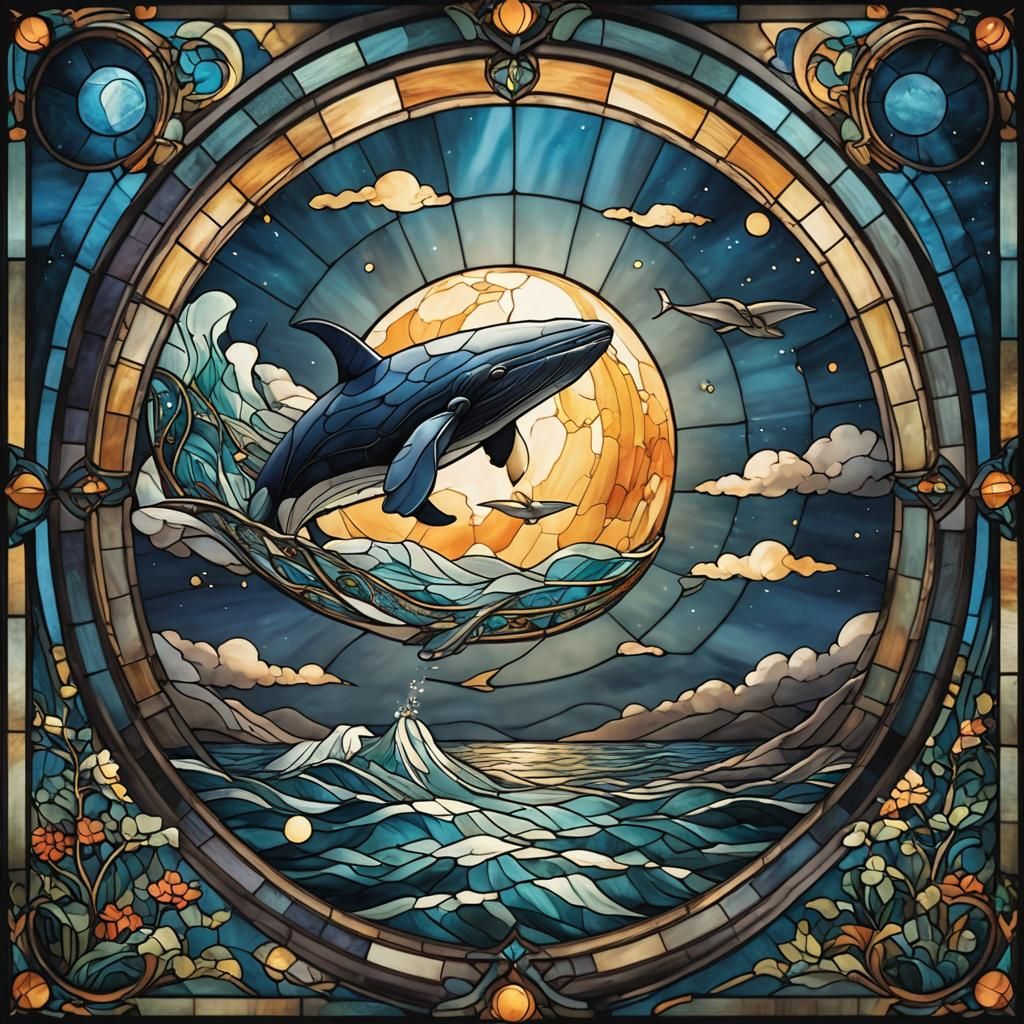 A dream of whale  by @BL