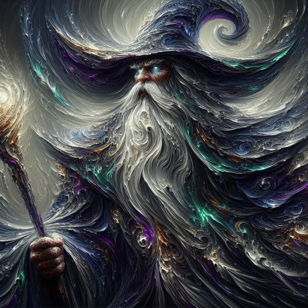 Wizard of Might  by @DarkirStorm