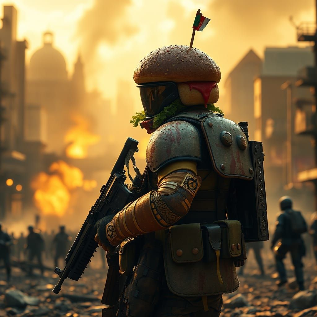 Hamburger-Soldier