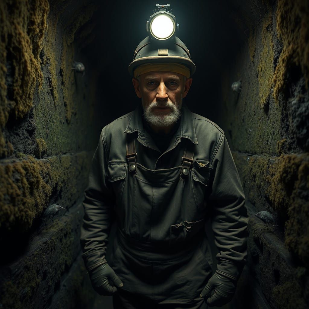 Coal Mining   by @Amethystmoonsong