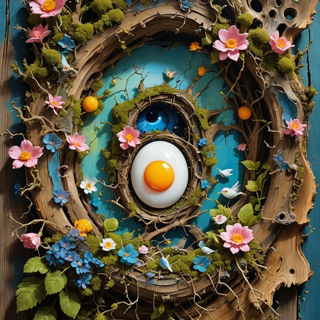 Easter scenery