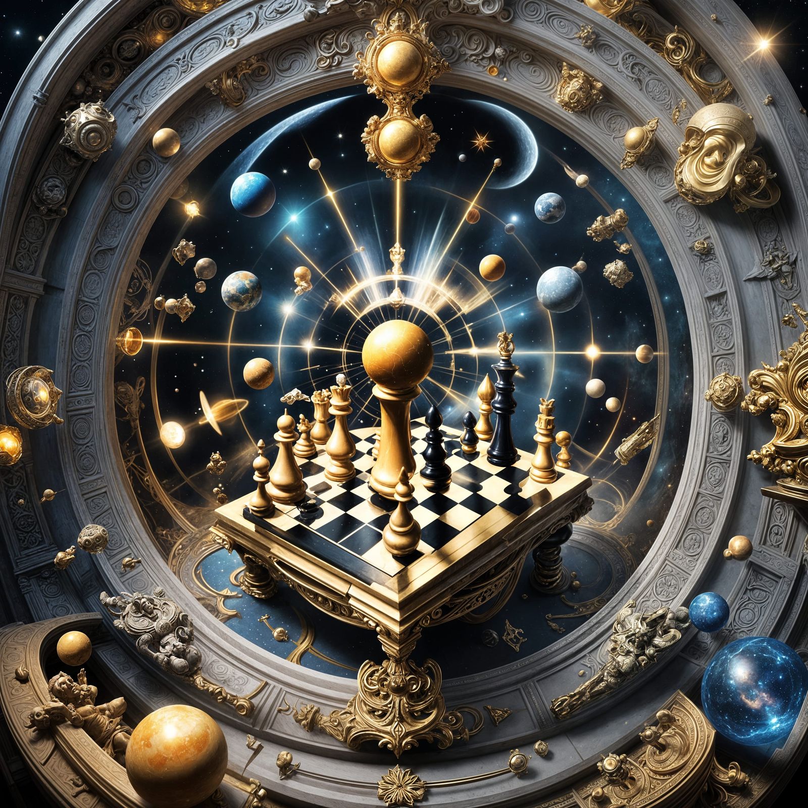 Celestial Chessboard I