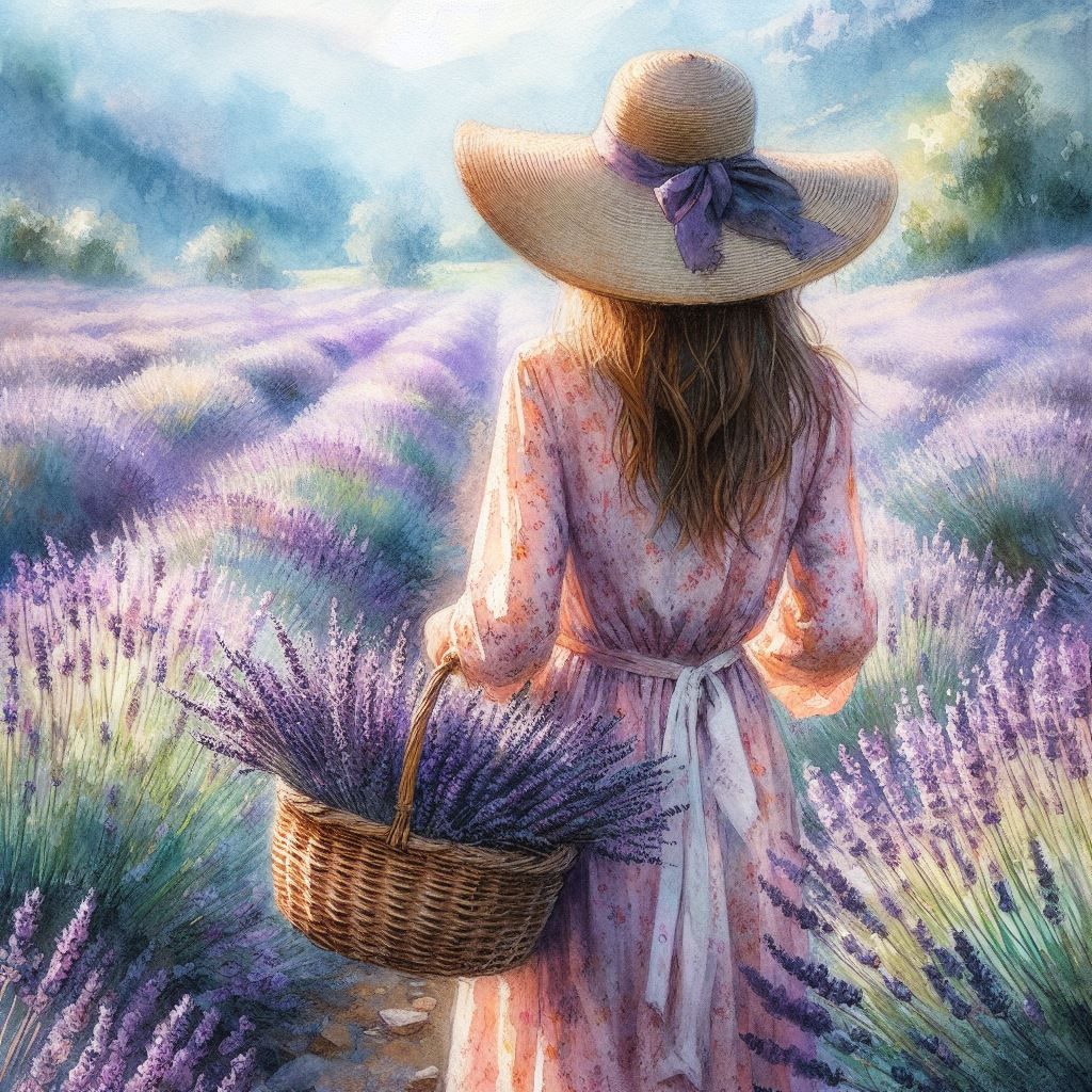 Lavender fields