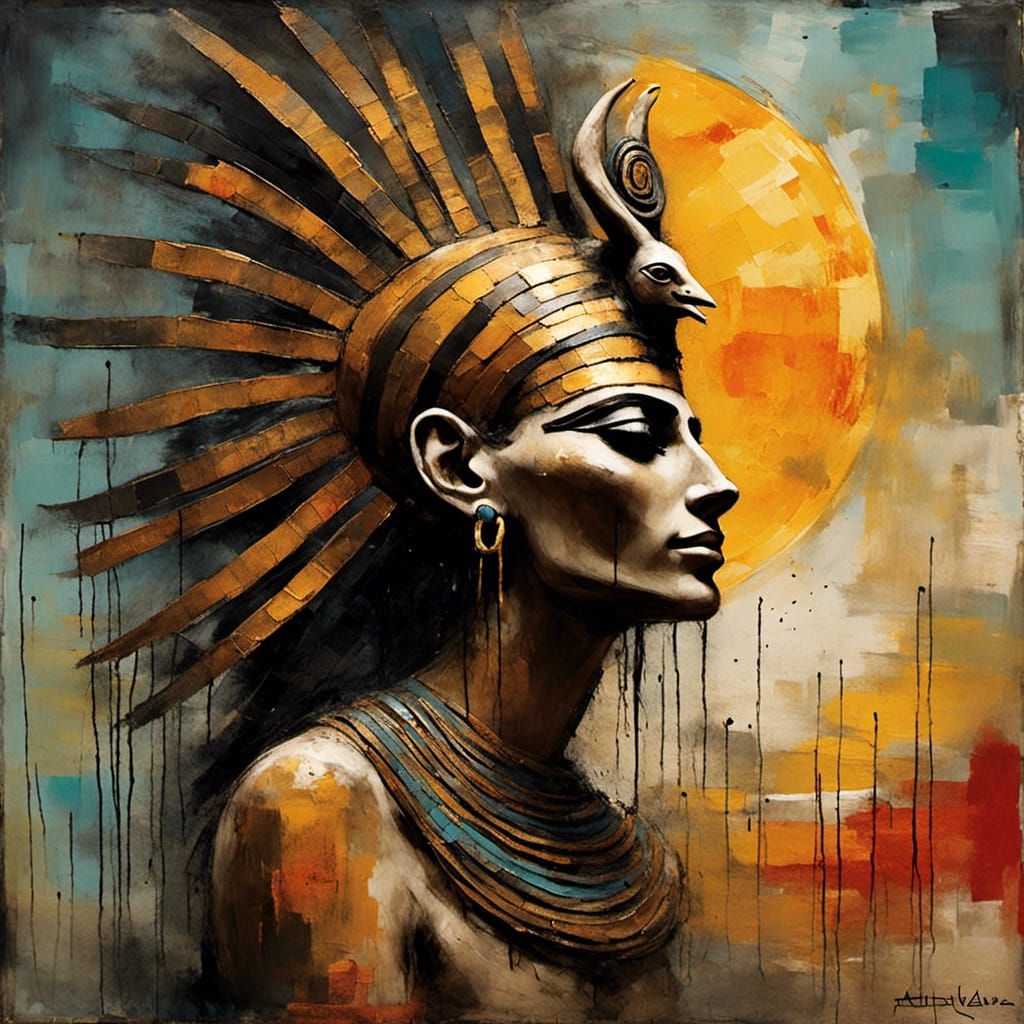 Sun God <lora:Unsettled:1.0> 