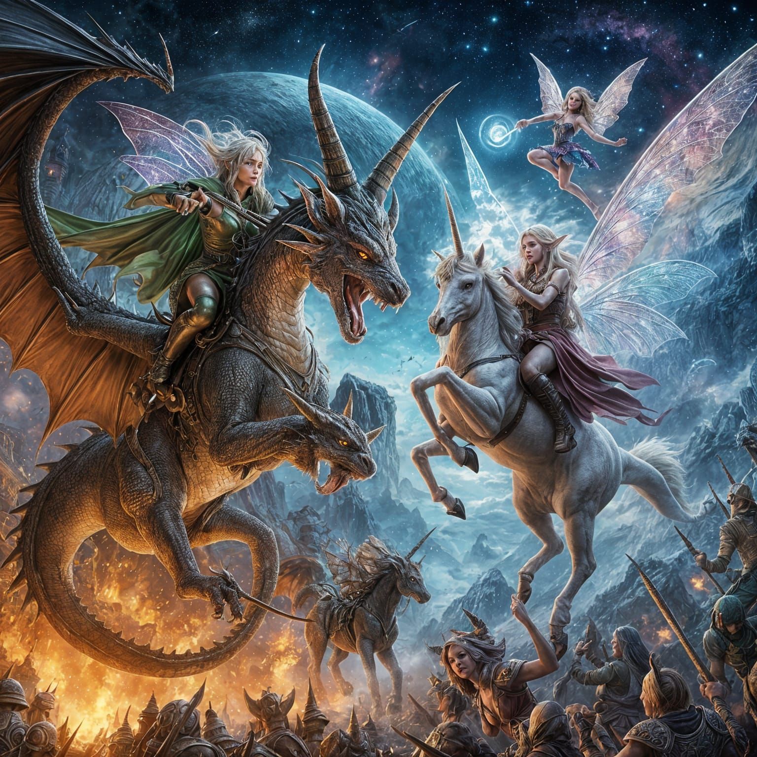 Epic Fantasy Battle!!!