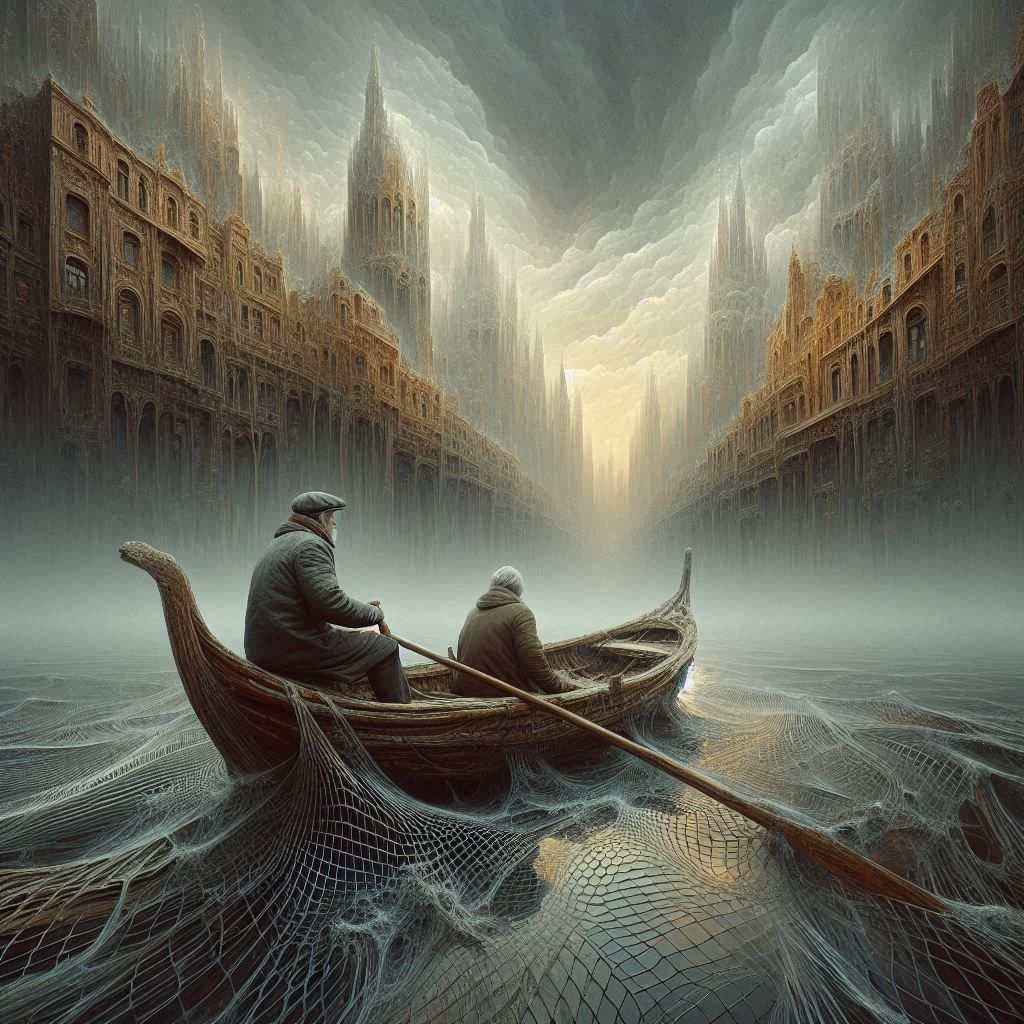 In the boat of an ancient dream